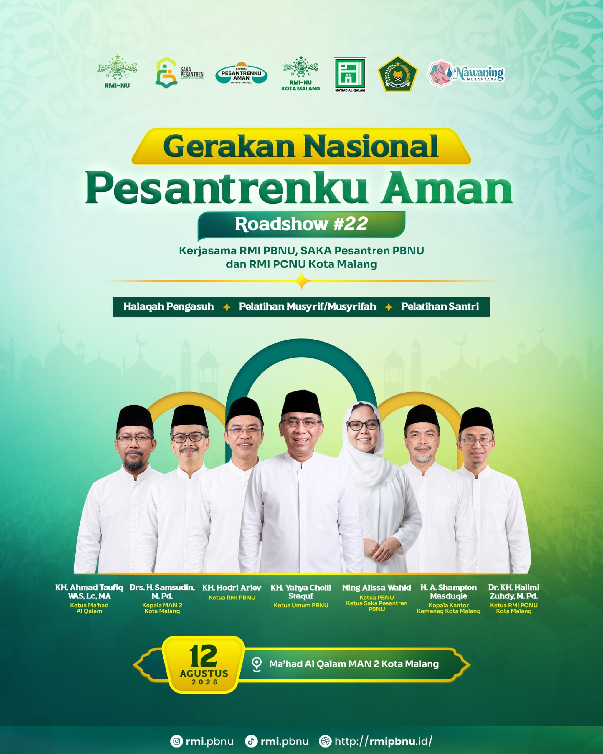Gerakan Nasional Pesantrenku Aman Roadshow #22 Hadir di Kota Malang, Perkuat Sinergi Pesantren dan Kemenag
